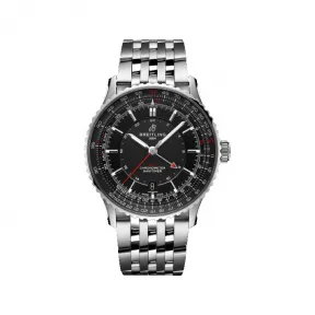 百年灵/Breitling 航空计时系列（Navitimer） 41.0 MM  自动上弦机械机芯， 第二时区（24小时） 男表 A32310251B1A1