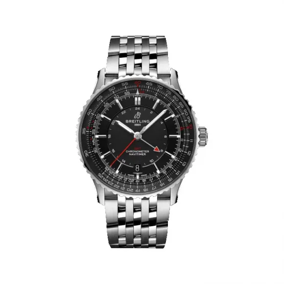 百年灵/Breitling 航空计时系列（Navitimer） 41.0 MM  自动上弦机械机芯， 第二时区（24小时） 男表 A32310251B1A1