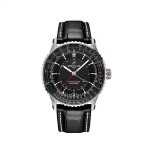 百年灵/Breitling 航空计时系列（Navitimer） 41.0 MM  自动上弦机械机芯， 第二时区（24小时） 男表 A32310251B1P1