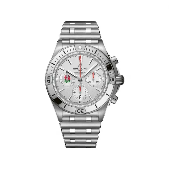 百年灵/Breitling chronomat 系列 42.0 MM 精钢 自动上弦机械机芯 男表 AB0134A71A1A1