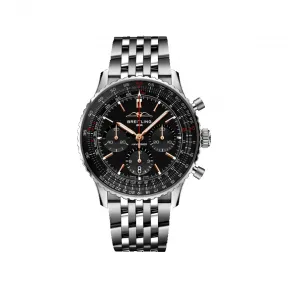 百年灵/Breitling 航空计时系列（Navitimer） 43.0 MM 不锈钢  自动上弦机械 男表 AB01381C1B1A1
