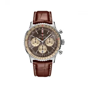 百年灵/Breitling 航空计时系列（Navitimer） 43.0 MM  自动上弦机械机芯 男表 AB01382C1Q1P1