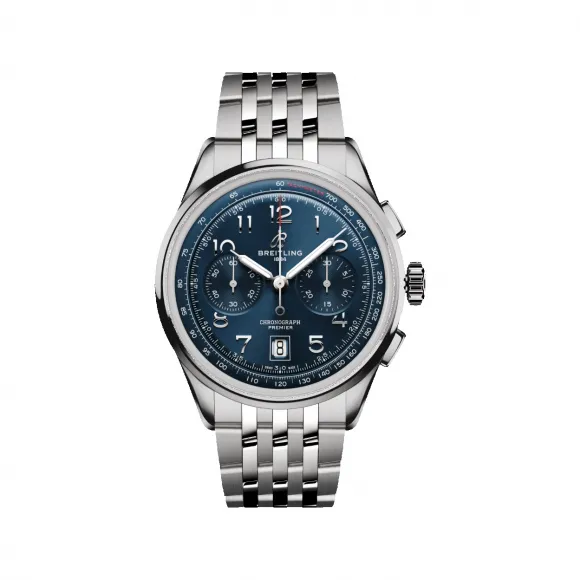 百年灵/Breitling premier 系列 42.0 MM 精钢 自动上弦机械机芯 男表 AB0145171C1A1