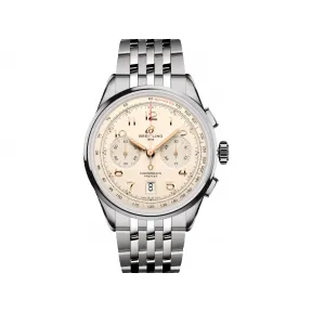 百年灵/Breitling premier 系列 42.0 MM 精钢 自动上弦机械机芯 男表 AB0145211G1A1