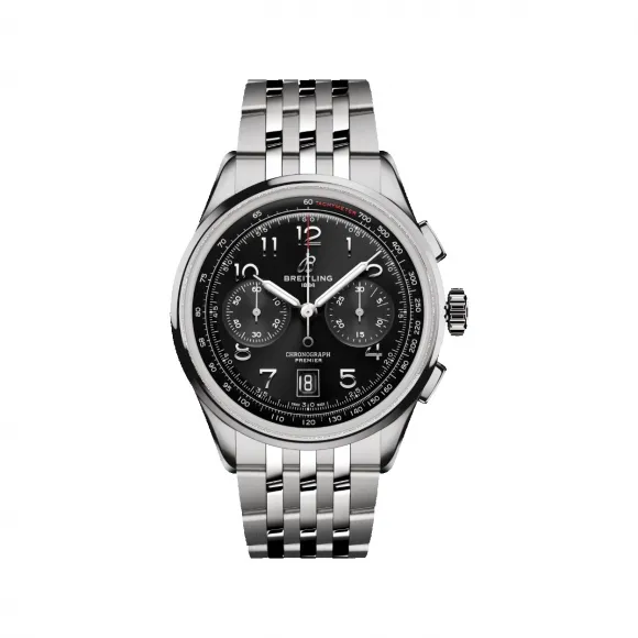 百年灵/Breitling premier 系列 42.0 MM 精钢 自动上弦机械机芯 男表 AB0145221B1A1