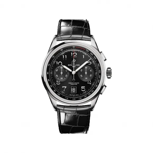 百年灵/Breitling premier 系列 42.0 MM 精钢 自动上弦机械机芯 男表 AB0145221B1P1