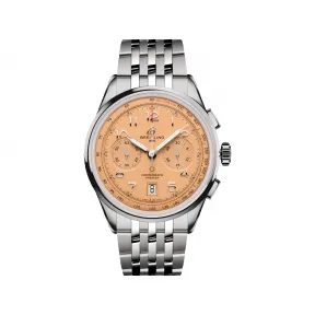 百年灵/Breitling premier 系列 42.0 MM 精钢 自动上弦机械机芯 男表 AB0145331K1A1