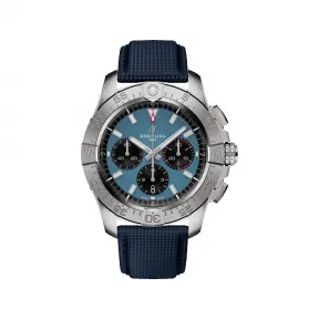 百年灵/Breitling 复仇者B01计时腕表44 (Avenger B01 Chronograph 44) 44 MM 精钢 自动上弦机械机芯 男表 AB0147101C1X1