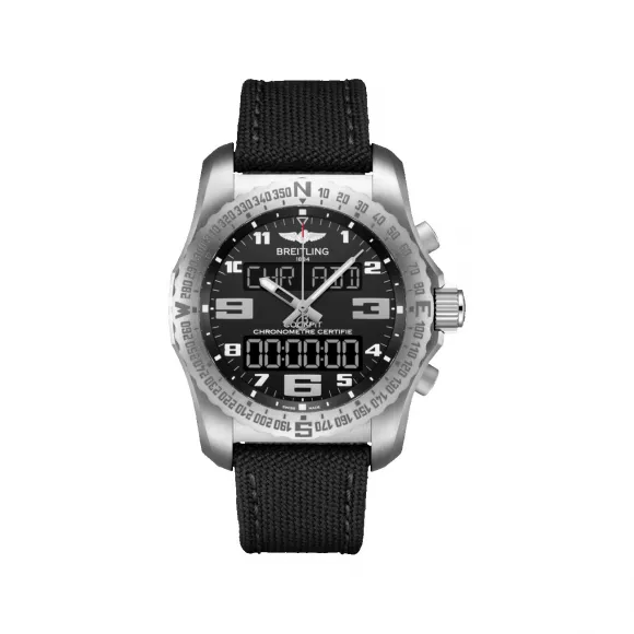 百年灵/Breitling 专业 Professional 系列 钛合金 石英机芯 男表 EB5010221B1W1