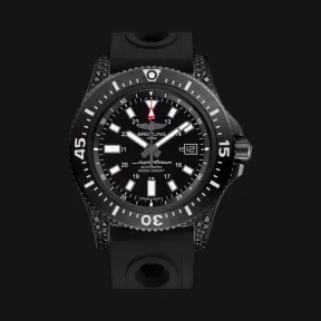 百年灵/Breitling 超级海洋 Superocean系列 黑钢, 镶钻表壳 自动机械机芯 男表 M17393AN_BE92_227S_M20SS.1