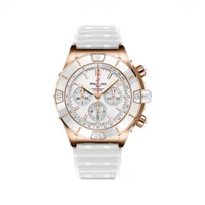 百年灵/Breitling Super Chronomat B01 44 日本限量 18k 红金 - 白色 RB01364A1G1S1