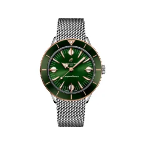 百年灵/Breitling 超级海洋文化腕表'57高地胶囊系列 38 MM 精钢和18k红金 自动上弦机械机芯 男表 U10340361L1A1