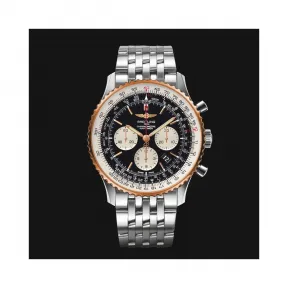 百年灵/Breitling 航空计时 Navitimer 系列 精钢红金 自动机械机芯 男表 UB012721_BE18_443A