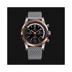 百年灵/Breitling 越洋 Transocean 系列 精钢红金 自动机械机芯 男表 UB0510U4_BC26_152A