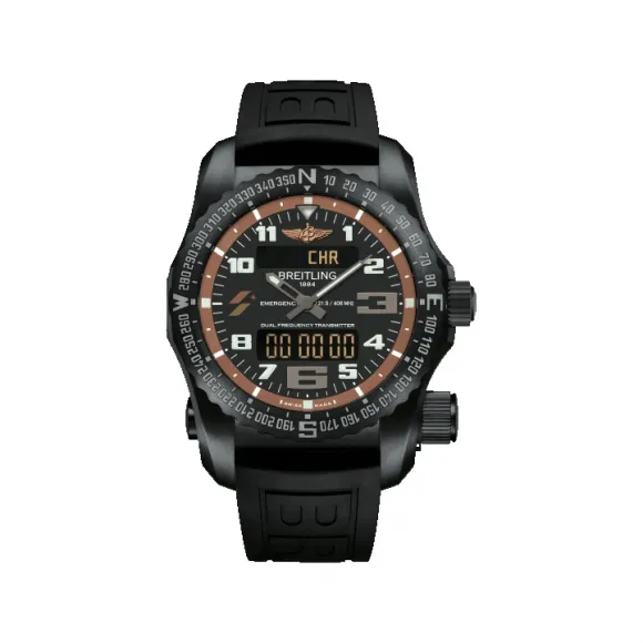 百年灵/Breitling 专业系列（Professional） 51.0 MM  SuperQuartz?超级石英机芯，温度补偿石英电子机芯，模拟及12/24小时液晶数字显示，剩余电量显示 男表 V76325CR1Q1S1