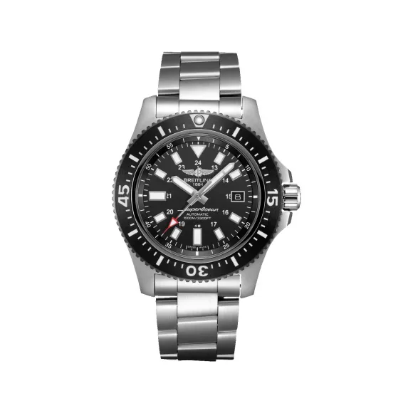 百年灵/Breitling 超级海洋 Superocean系列 精钢 陶瓷 自动机械机芯 男表 Y17393101B1A1