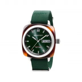 布里斯顿/briston 42 x 42 MM 醋酸酯 玳瑁纹 石英机芯 男表 17342.SA.TS.10.NBG