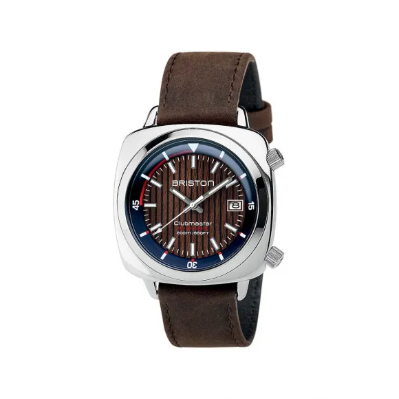 布里斯顿/briston 42 x 42 MM 抛光316L不锈钢 自动机械机芯 男表 18642.PS.D.9W.LVC