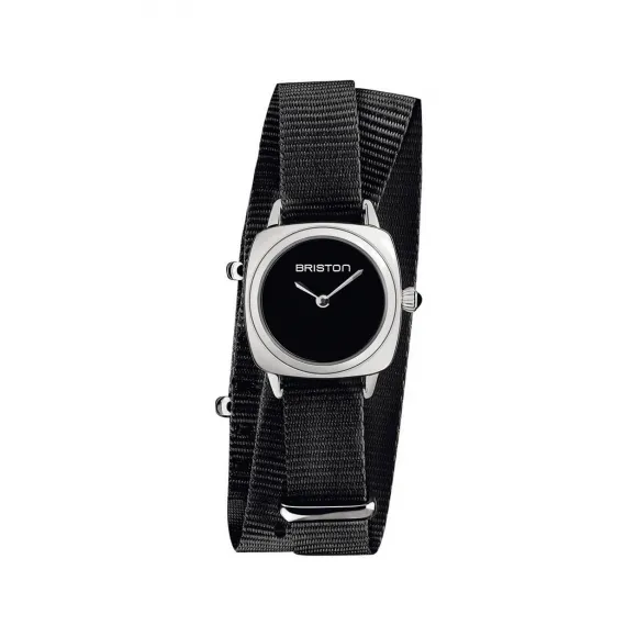 布里斯顿/briston 24 x 24 MM 抛光316L不锈钢 石英机芯 女表 19924.S.M.1.NB