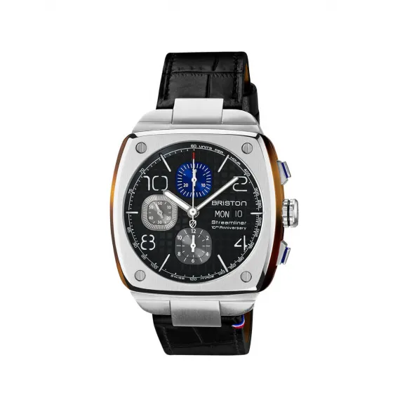 布里斯顿/briston 43 x 43 MM Tortoise 醋酸纤维 自动机械机芯 男表 231443.S.T.1.LAB