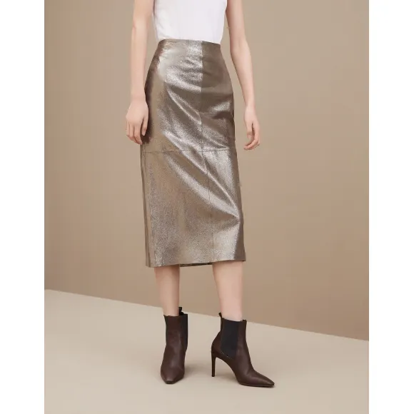 布内罗·古奇拉利/Brunello Cucinelli 中长裙 (192M0MAYG2851) - 女款 半裙