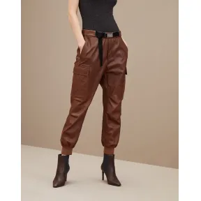 布内罗·古奇拉利/Brunello Cucinelli 皮裤 (192M0PULP7098) - 女款 裤子