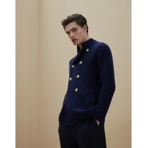 布内罗·古奇拉利/Brunello Cucinelli 纽扣对襟衫 (192M3655501) - 男款 针织衫