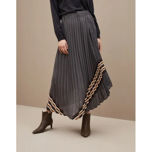 布内罗·古奇拉利/Brunello Cucinelli 中长裙 (192MA087G2831) - 女款 半裙