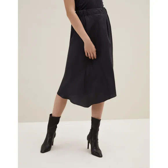 布内罗·古奇拉利/Brunello Cucinelli 中长裙 (192MH110G2846) - 女款 半裙