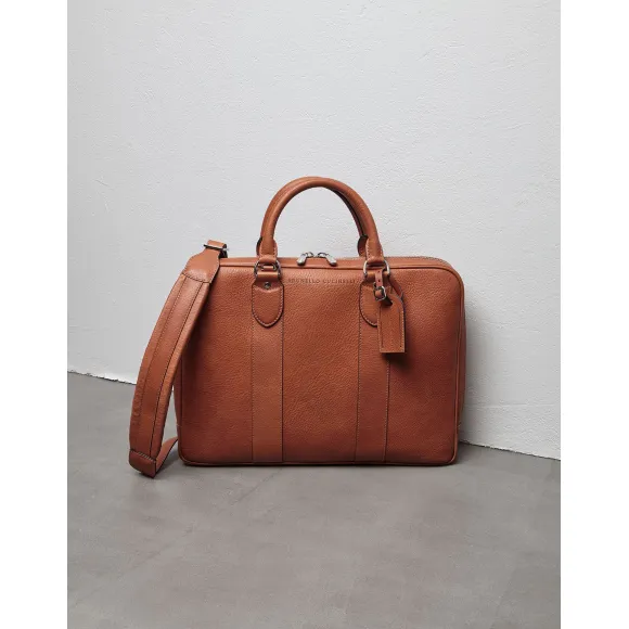 布内罗·古奇拉利/Brunello Cucinelli 公文袋 (201MBZIU372) - 男款 手袋