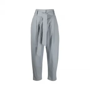 布内罗·古奇拉利/Brunello Cucinelli 束腰露踝裤 M0F48P7193C7903