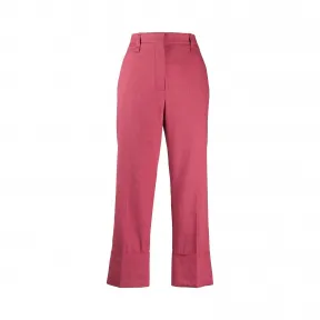 布内罗·古奇拉利/Brunello Cucinelli 高腰露踝裤 MF591P7231C7900