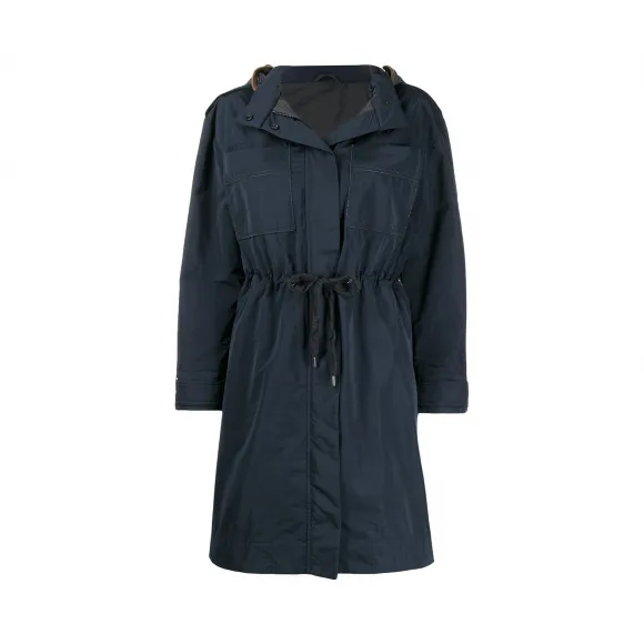 布内罗·古奇拉利/Brunello Cucinelli 珠饰雨衣 MR5279382C4072