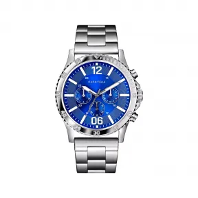 宝路华/Bulova Caravelle系列 44 MM 不锈钢 石英机芯 手表 43A145