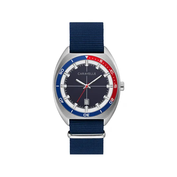 宝路华/Bulova  40 MM 不锈钢 石英机芯 手表 43B167