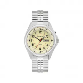 宝路华/Bulova Caravelle系列 40 MM 不锈钢 石英机芯 手表 43C124