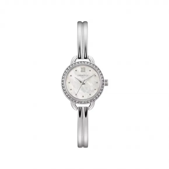 宝路华/Bulova Caravelle系列 24 MM 不锈钢 石英机芯 手表 43L213