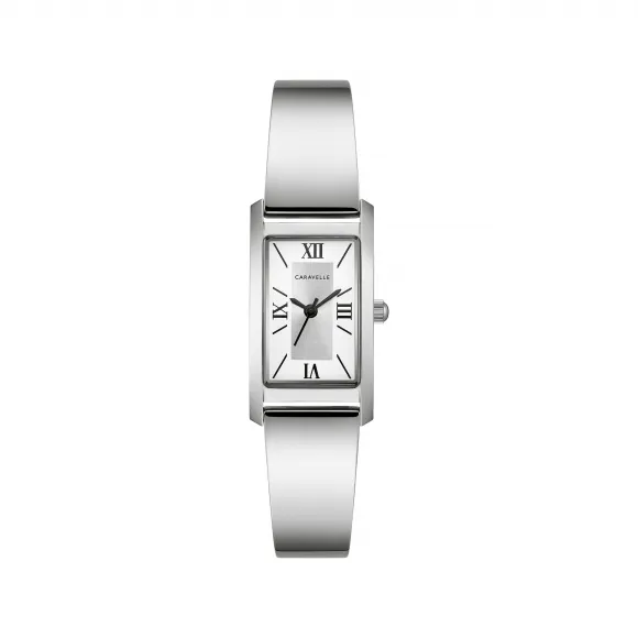 宝路华/Bulova Caravelle系列 18 MM 不锈钢 石英机芯 手表 43L221