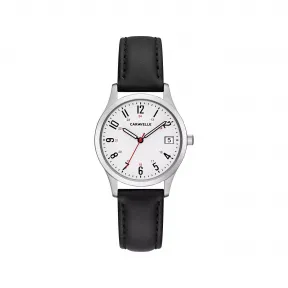 宝路华/Bulova Caravelle系列 30 MM 不锈钢 石英机芯 手表 43M118