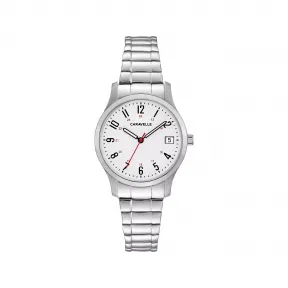 宝路华/Bulova Easy Read系列 30 MM 不锈钢 石英机芯 手表 43M119