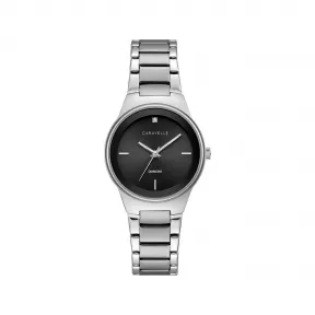 宝路华/Bulova Caravelle系列 30 MM 不锈钢 石英机芯 手表 43P110