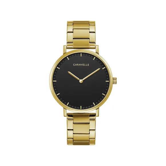 宝路华/Bulova Caravelle系列 39 MM 不锈钢 石英机芯 手表 44A112