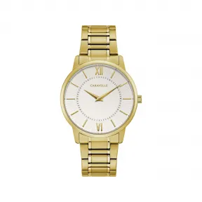 宝路华/Bulova Caravelle系列 39 MM 不锈钢 石英机芯 手表 44A114