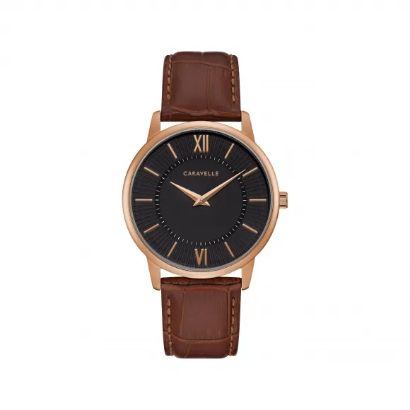 宝路华/Bulova Caravelle系列 39 MM 不锈钢 石英机芯 手表 44A115