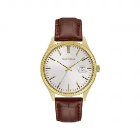 宝路华/Bulova Caravelle系列 41 MM 不锈钢 石英机芯 手表 44B115