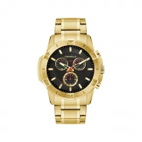 宝路华/Bulova Caravelle系列 44 MM 不锈钢 石英机芯 手表 44B127