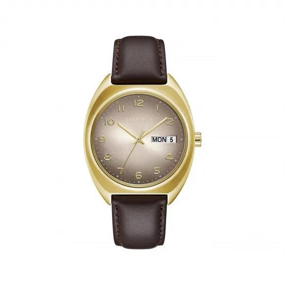 宝路华/Bulova Caravelle系列 40 MM 不锈钢 石英机芯 手表 44C109