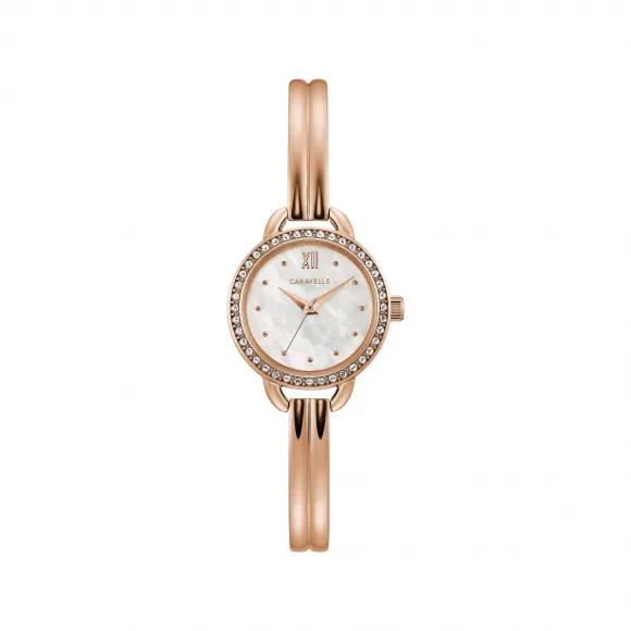 宝路华/Bulova Caravelle系列 24 MM 不锈钢 石英机芯 手表 44L247