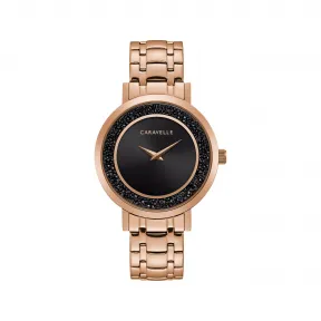 宝路华/Bulova Caravelle系列 36 MM 不锈钢 石英机芯 手表 44L252