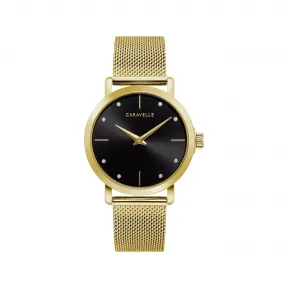 宝路华/Bulova Caravelle系列 36 MM 不锈钢 石英机芯 手表 44L256